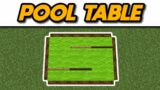 Minecraft How to Build a Pool Table #Shorts