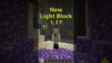 Minecraft: How to get the LIGHT BLOCK | 1.17 #shorts