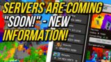 Minecraft PS4 BEDROCK EDITION – SERVERS ARE COMING "SOON!" – New Information! – (PS4 Bedrock News)