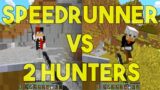 Minecraft Speedrunner vs 2 Hunters CONTINUED (Manhunt)