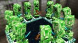 Minecraft but Creepers beat the game for you…