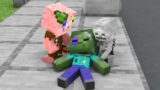 Monster School : Good Baby Zombie but Poor – Sad Story – Minecraft Animation