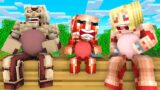 Monster School Titan Family Sad Life – Minecraft Animation