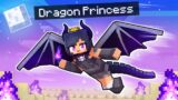 Playing Minecraft As The DRAGON Princess!