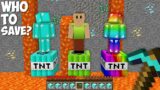 What LIGHT TNT to save HAMOOD HABIBI or DIAMOND MAN or RAINBOW MAN in Minecraft ?