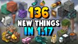 ALL 136 Features in Minecraft 1 17 (Caves And Cliffs)