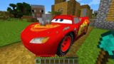 CURSED MINECRAFT BUT IT'S UNLUCKY LUCKY FUNNY MOMENTS I found a REAL Lightning McQueen