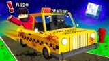 Do NOT Ride in This TAXI in Minecraft.. *SCARY*