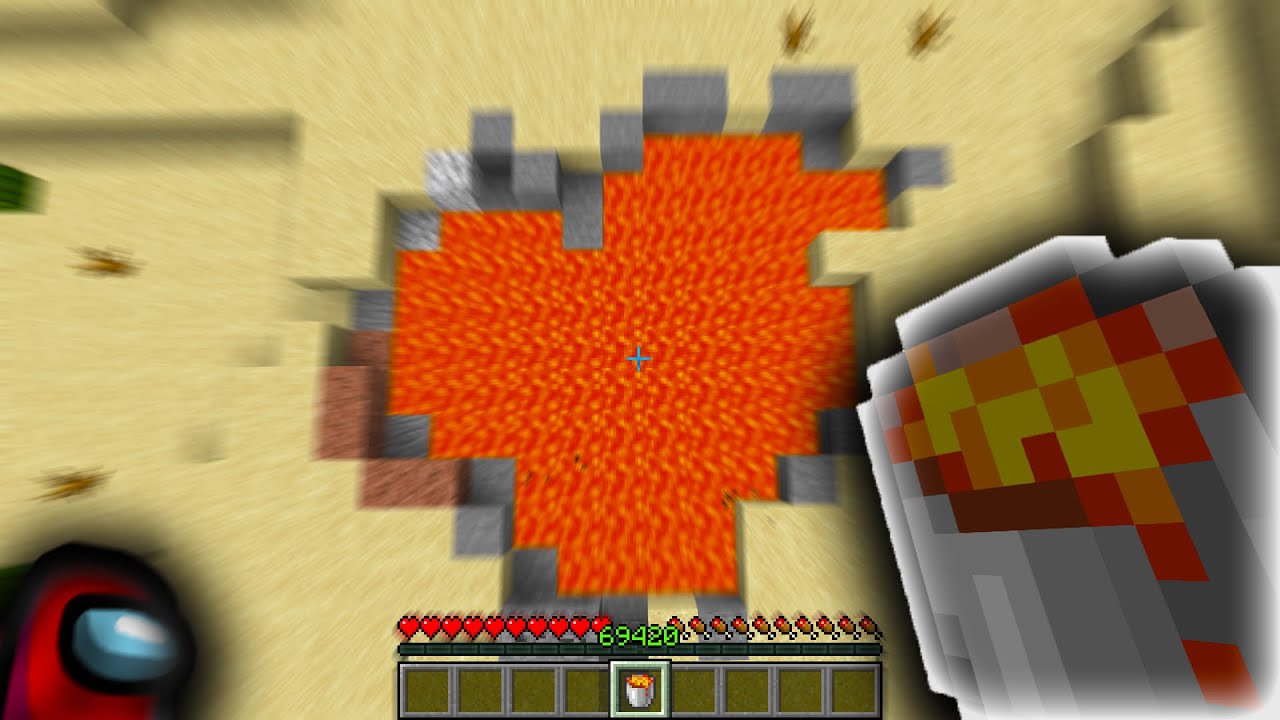 How Much DAMAGE Can You Take In Minecraft? Shorts Minecraft videos