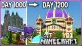 I Played Minecraft for 1200 Days.. (1.16 Survival)