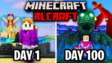 I Spent 100 Days in RLCraft & Beat The Hardest Boss… Here's What Happened