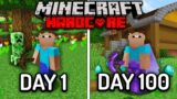I Survived 100 Days in Hardcore Minecraft… Here's What Happened