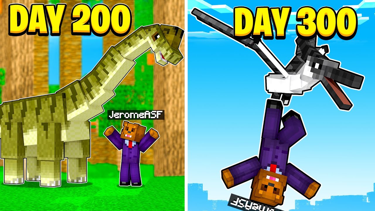 i-survived-300-days-in-jurrasicraft-minecraft-here-s-what-happened