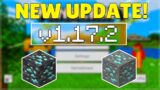 MCPE 1.17.2 RELEASED CAVES & CLIFFS UPDATE! Minecraft Pocket Edition Diamonds Fixed & Bugs