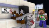 Minecraft, Bad SKELETON Family | Sad Story Monster School Animation