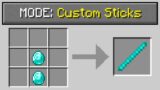 Minecraft, But There Are Custom Sticks…