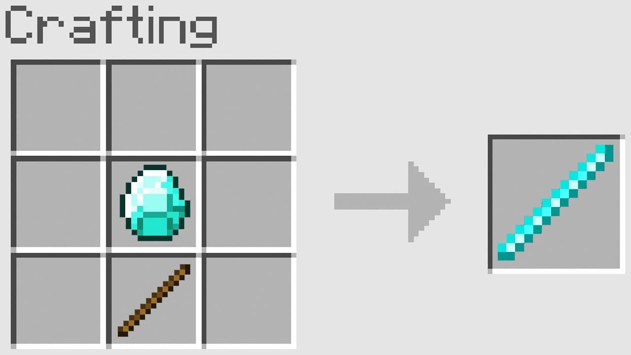 Minecraft But You Can Craft Custom Sticks Minecraft Videos