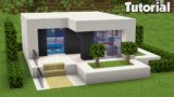 Minecraft: How to Build a Small Modern House Tutorial (Easy)