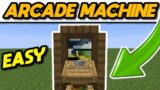 Minecraft How to Build an Arcade Machine #Shorts