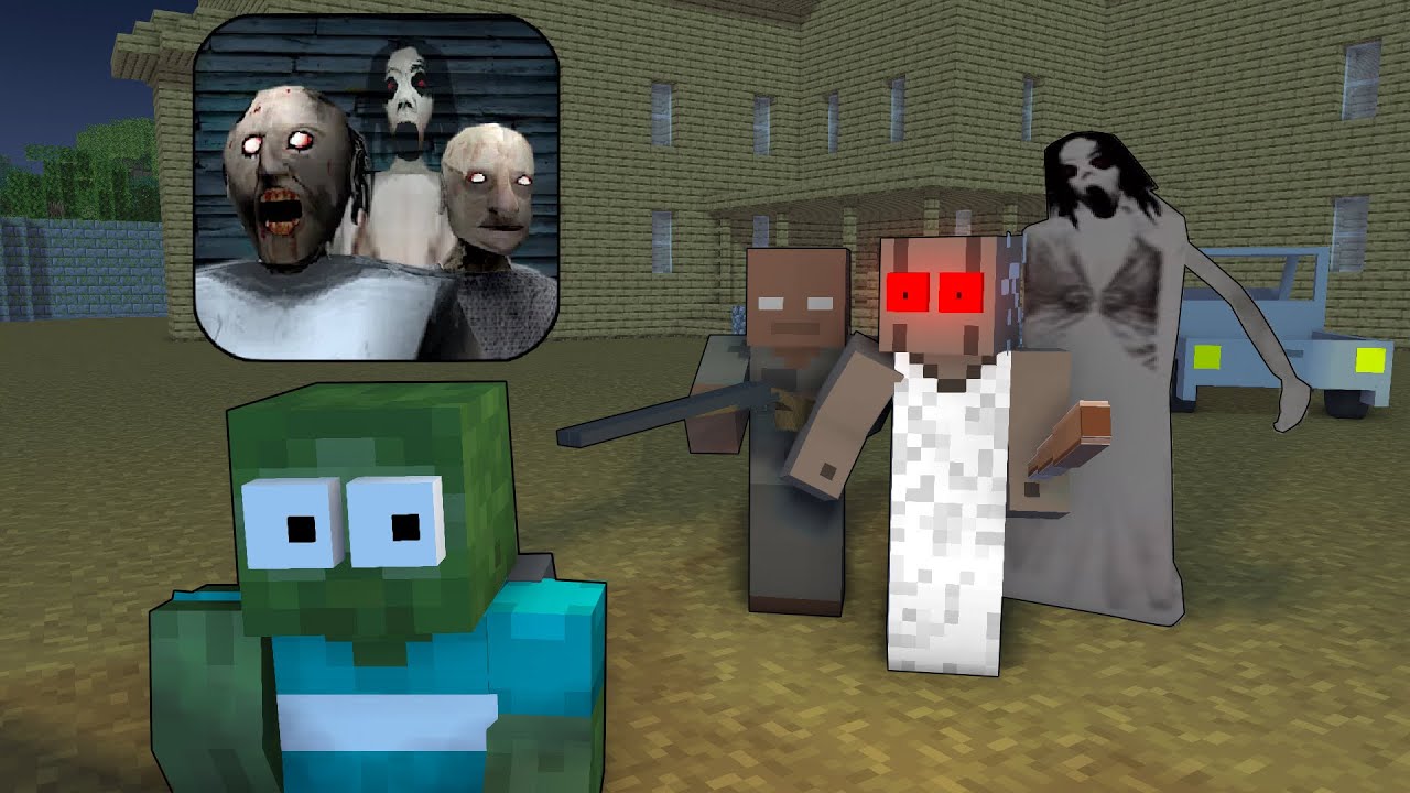 minecraft school granny 3