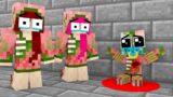 Monster School : POOR BABY ZOMBIE PIGMAN CHALLENGE – Minecraft Animation