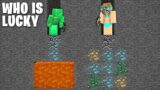 WHO is LUCKY EMERALD MAN or GIRL in Minecraft ???