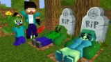 ZOMBIE FAMILY – Sad Life Story – Minecraft Animation Monster School