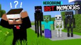 "Herobrine LOST HIS MEMORY!": POOR ALEX and MONSTERS:  A VERY SAD MONSTER SCHOOL MINECRAFT ANIMATION