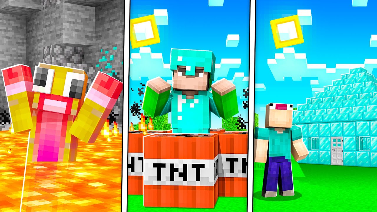 30 TYPES OF MINECRAFT PLAYERS! - Minecraft videos