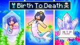 BIRTH To DEATH of the CRYSTAL Mermaid In Minecraft!