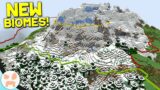 Breaking Down The New Minecraft 1.18 Mountain Biomes!