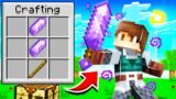 CRAFTING SWORDS out of EVERY BLOCK in Minecraft!