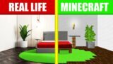 HIDE AND SEEK In MY REAL LIFE BEDROOM! (Minecraft)