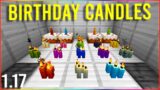 How To Dye/Color Candles Minecraft 1.17 #shorts