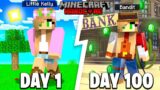 I Survived 100 DAYS as a BANDIT in Minecraft … Here's What Happened