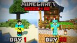 I Survived 100 Days On A SURVIVAL ISLAND in Minecraft HARDCORE (Part 1)