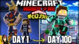 I Survived 100 Days in My Hero Academia in Minecraft… Here's What Happened!