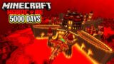 I Survived 5000 Days in Hardcore Minecraft – The Movie