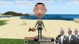 I found Real Mr. Bean Cartoon in Minecraft – Coffin Meme