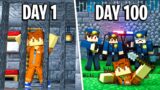 I have 100 Days to ESCAPE this Minecraft prison…