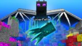 Killing The Ender Dragon As A SQUID In Minecraft!