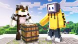 LOGGY CRAFTING FAKE ARMOUR | MINECRAFT