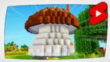MUSHROOM HOUSE in Minecraft [Timelapse] #shorts