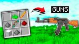 Minecraft, But I Can Craft GUNS…