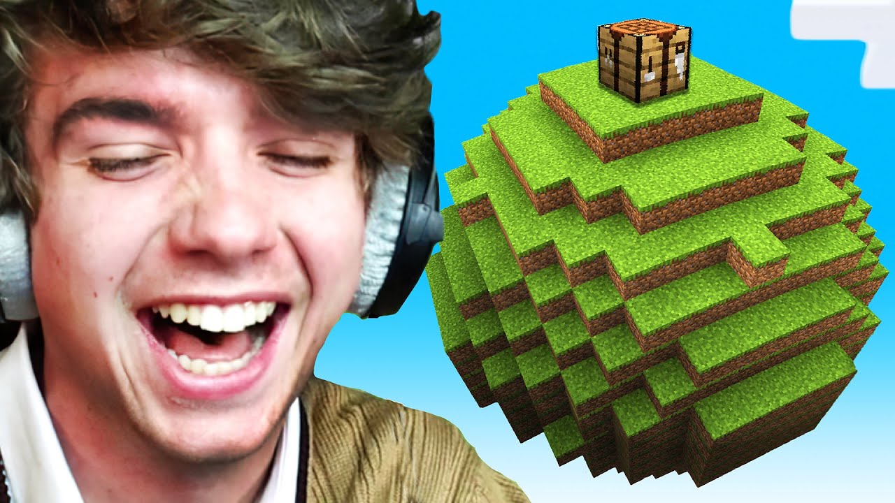 Minecraft But The World Is Round Minecraft Videos Minecraft But The World Is Round Minecraft Videos