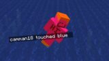 Minecraft, But You Can't Touch The Color Blue…