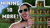 Mining 10 more Minecraft Mining Kits! (1/48 have a Golden Creeper!)
