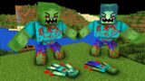 Monster School : Poor Baby Zombie Sad Story But Happy Ending – minecraft animation