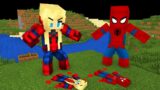 Monster School : Poor Spiderman Babies Sad Story But Happy Ending – minecraft g animation