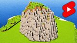 Mountain Terraforming in Minecraft #Shorts